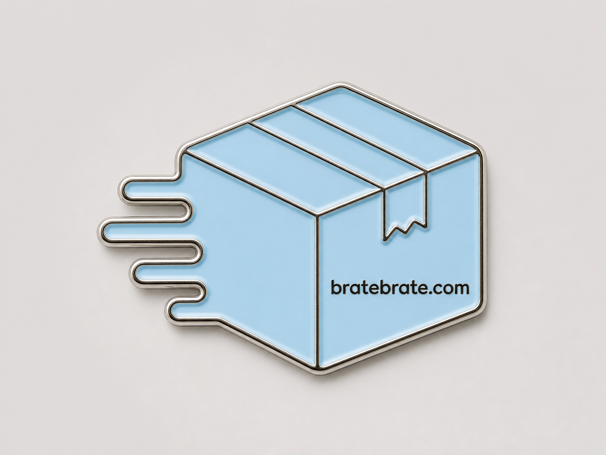 Stiker paket — svetloplava, unisex