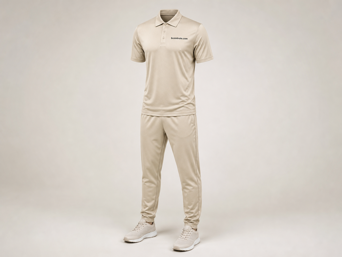Polo majica (sport) — bež, S