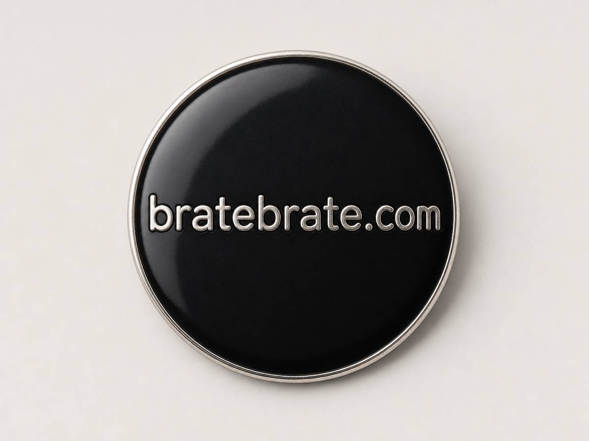 Bedž — crna, unisex